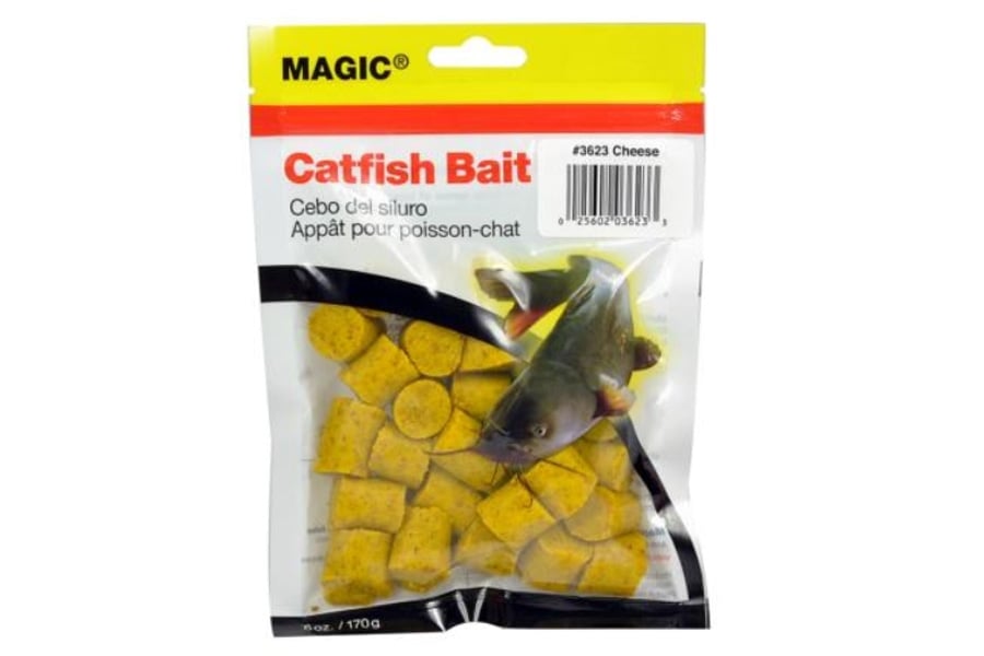 Magic Bait Catfish Bait 6 oz Bag Yellow Cheese 