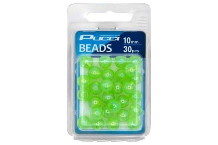 BEADS 10MM CHARTREUSE 30PK.