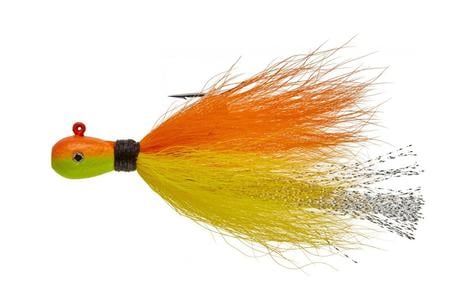 1/4OZ. BUCKTAIL JIG ORANGE/YELLOW
