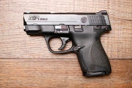 SMITH AND WESSON MP9 SHIELD 9MM USED 