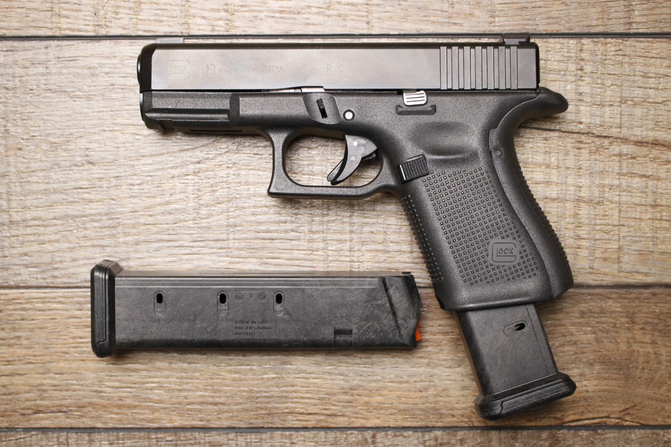 Glock 19 Gen 5 9mm Police Trade-In Pistol