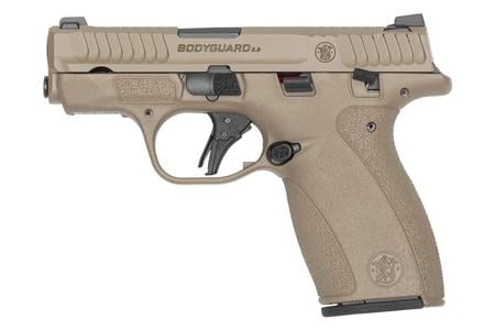 SW BODYGUARD 2.0, .380 AUTO, 2.75` BARREL, THUMB SAFETY, FDE, (1) 10-RD  (1) 1