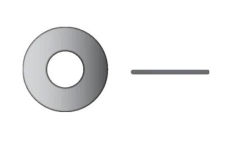 BULK 1/4 FLAT WASHER
