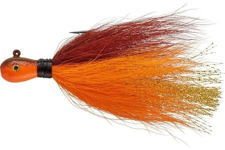 1/4OZ. BUCKTAIL JIG BROWN/ORANGE