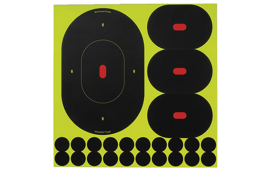 Birchwood Casey SHOOT-N-C OVAL TARGETS 9 IN. 5-PK
