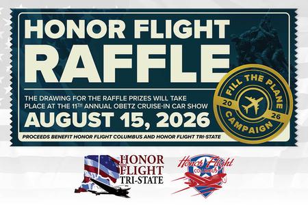 HONOR FLIGHT 7 RAFFLE TICKETS