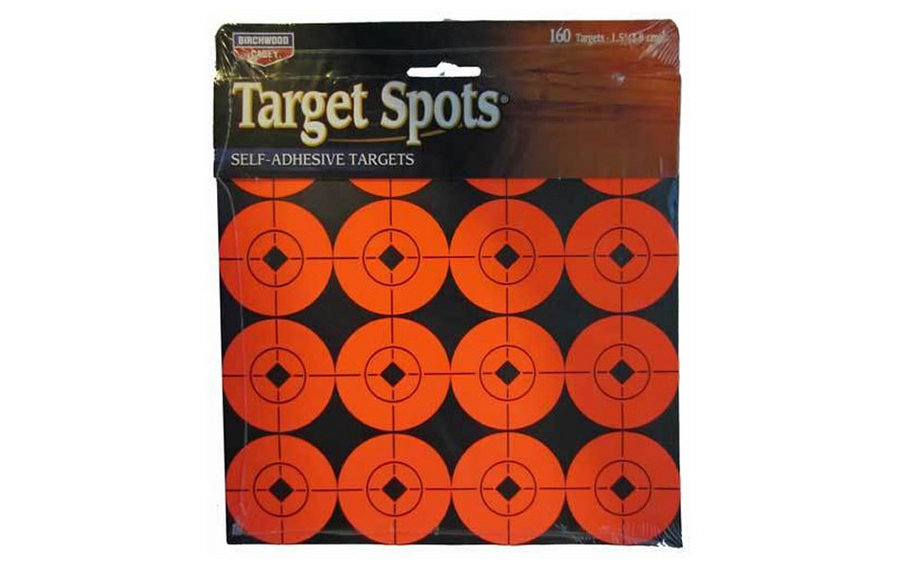 BIRCHWOOD CASEY TARGET SPOTS TARGETS 1.5 IN. 160-PK