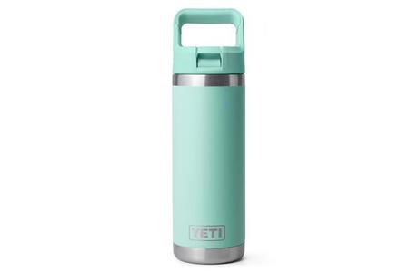 RAMBLER 18 OZ C STRAW BOTTLE SEAFOAM