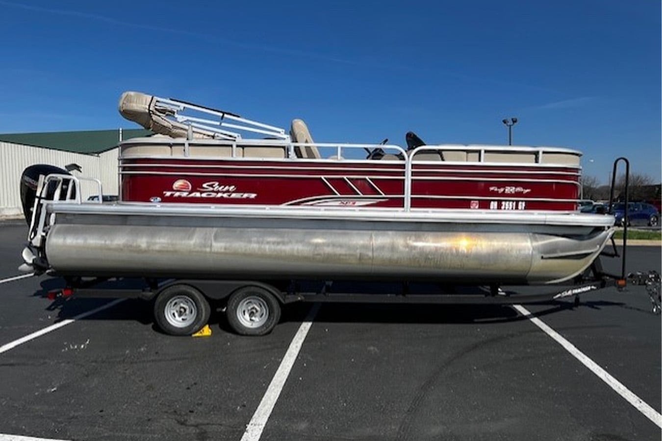 Tracker Party Barge 22 With Mercury 150 ELPT