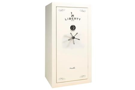 FRANKLIN 29 WHITE GLOSS WITH BLACK CHROME E-LOCK