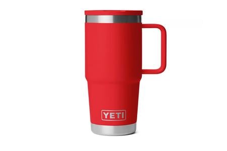 RAMBLER 20 OZ TRAVEL STRAW MUG RESCUE RED