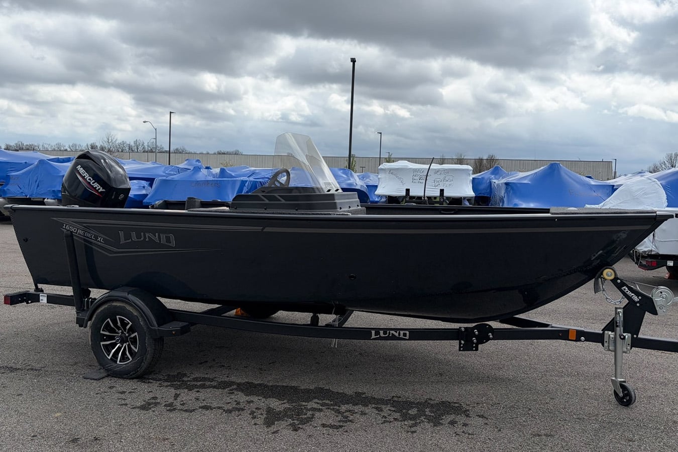 Lund 2026 1650 Rebel XL SS with Mercury 60 ELPT