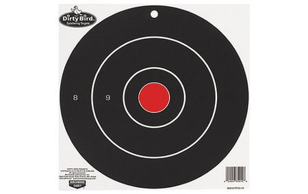 DIRTY BIRD BULLS-EYE TARGETS 8IN. 25-PK