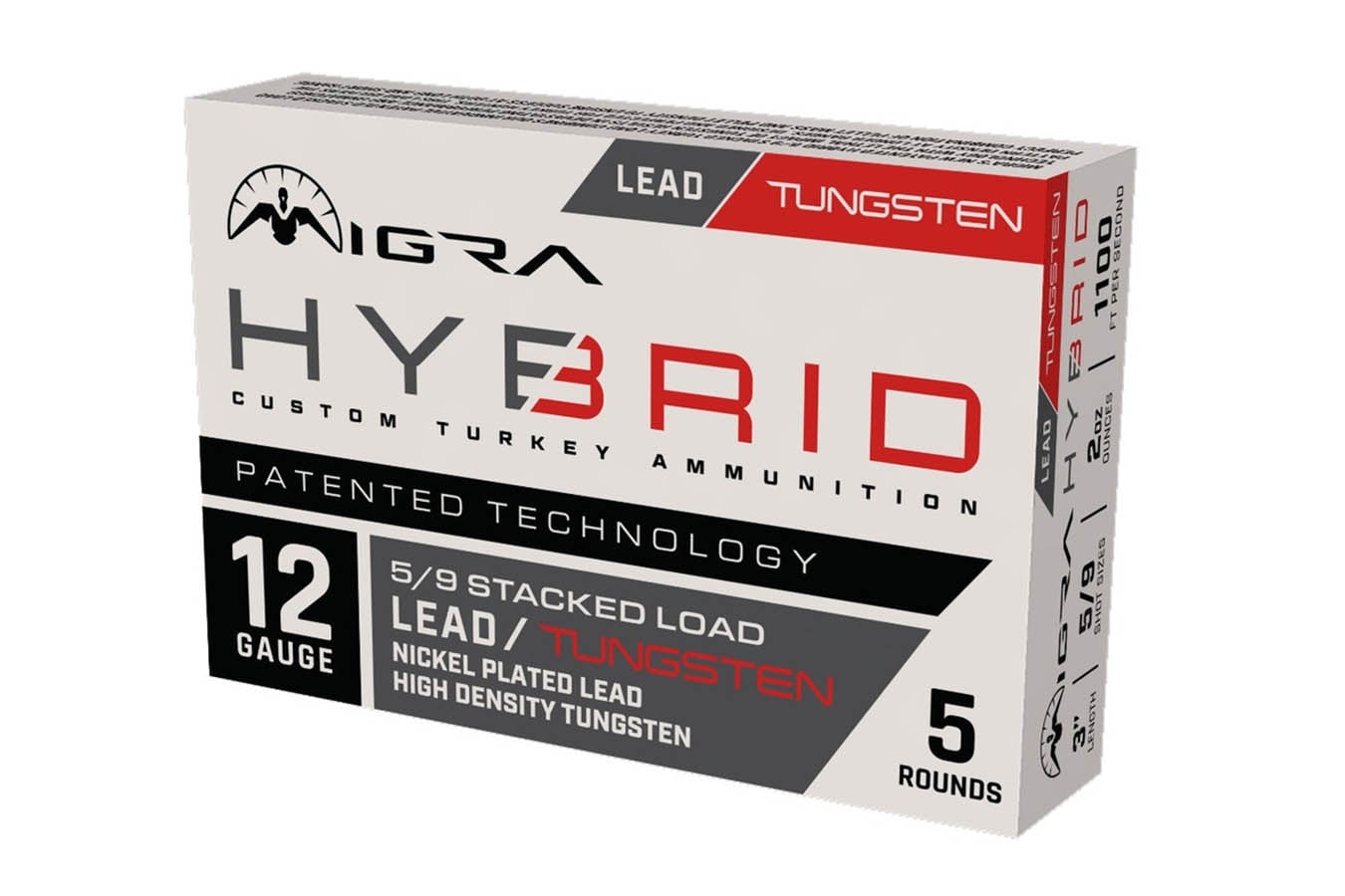 Migra Ammo 12 Gauge 3 Inch 2oz Hybrid Turkey Shot 5/Box