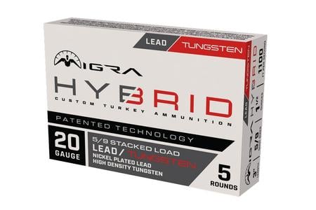 Migra Ammo 20 Gauge 3 Inch 1.5oz Hybrid Turkey Shot 5/Box