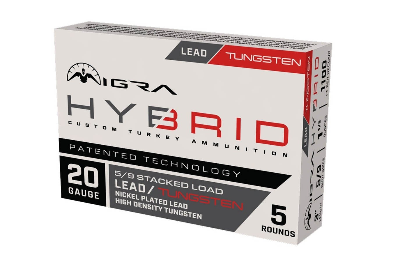 Migra Ammo 20 Gauge 3 Inch 1.5oz Hybrid Turkey Shot 5/Box