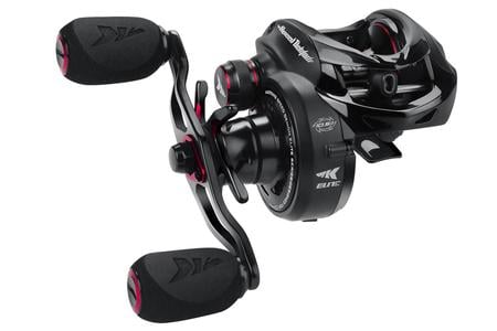  SPEED DEMON ELITE CASTING REEL, RIGHT HAND, 10.5:1 GEAR RATIO, BLACK/RED