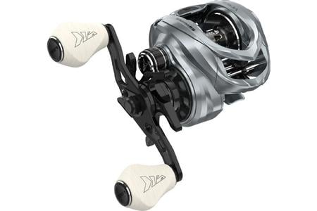 VERUS CASTING REEL, LEFT HAND, 7.2:1 GEAR RATIO, SILVER