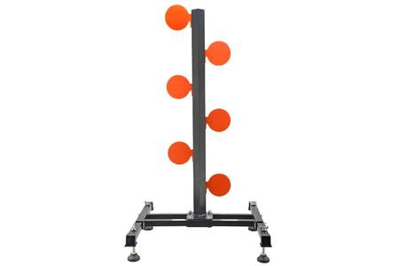 CENTERFIRE RIFLE AR500 STEEL TARGET TREE WITH ADJ FEET