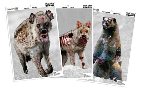 ZOMBIE ANIMAL TARGETS VARIETY 6-PK