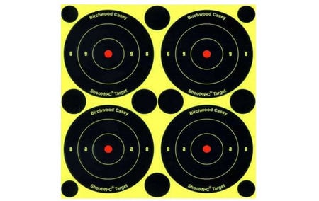 SHOOT-N-C BULLS-EYE TARGETS 3 IN. 48-PK