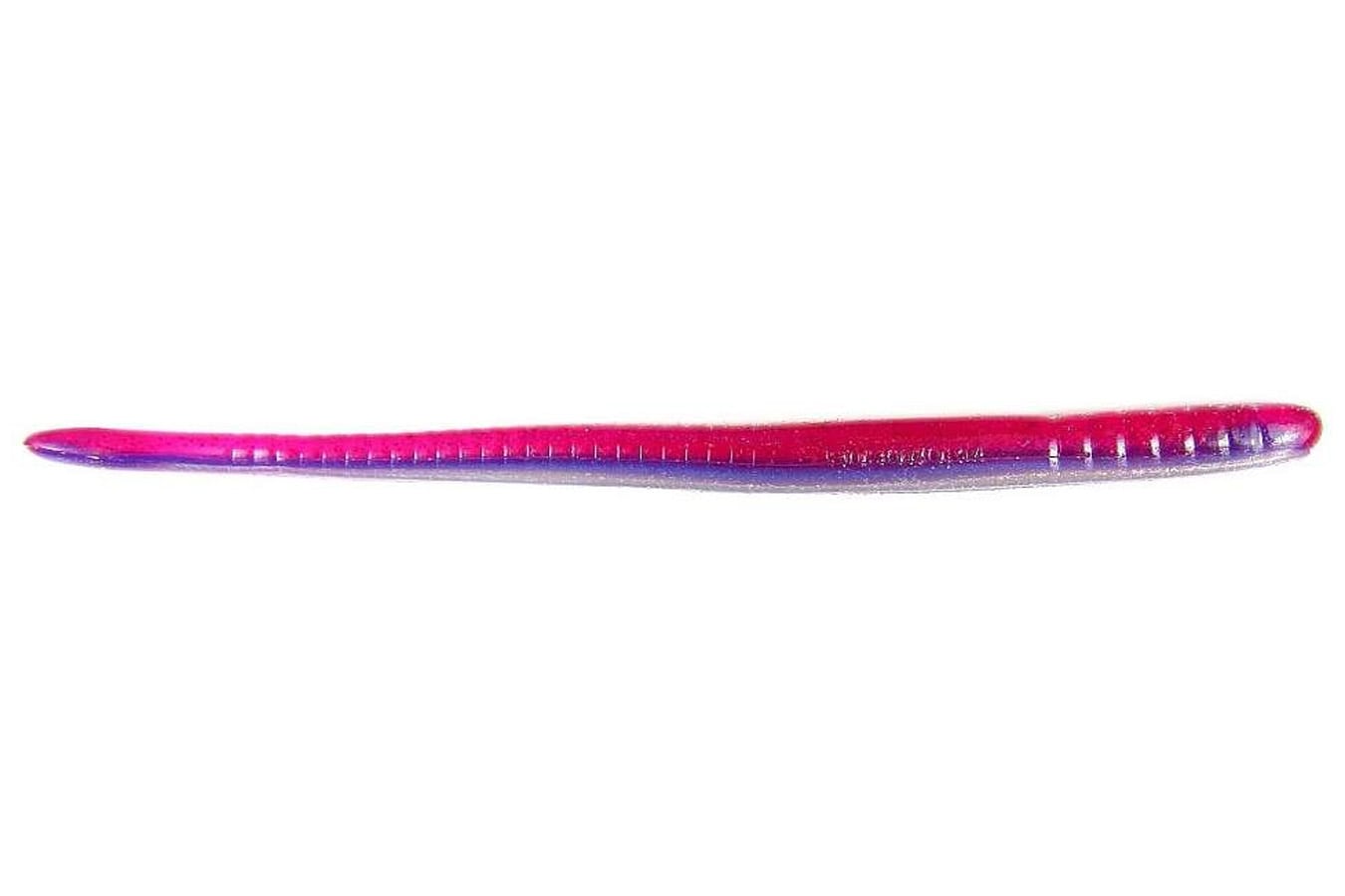Roboworm Straight Tail Fat Worm - 6 in. (Aaron's Morning Dawn)
