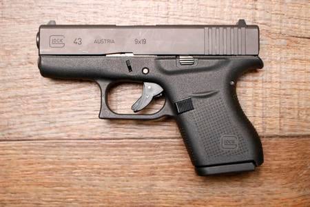 GLOCK 43 9MM USED 