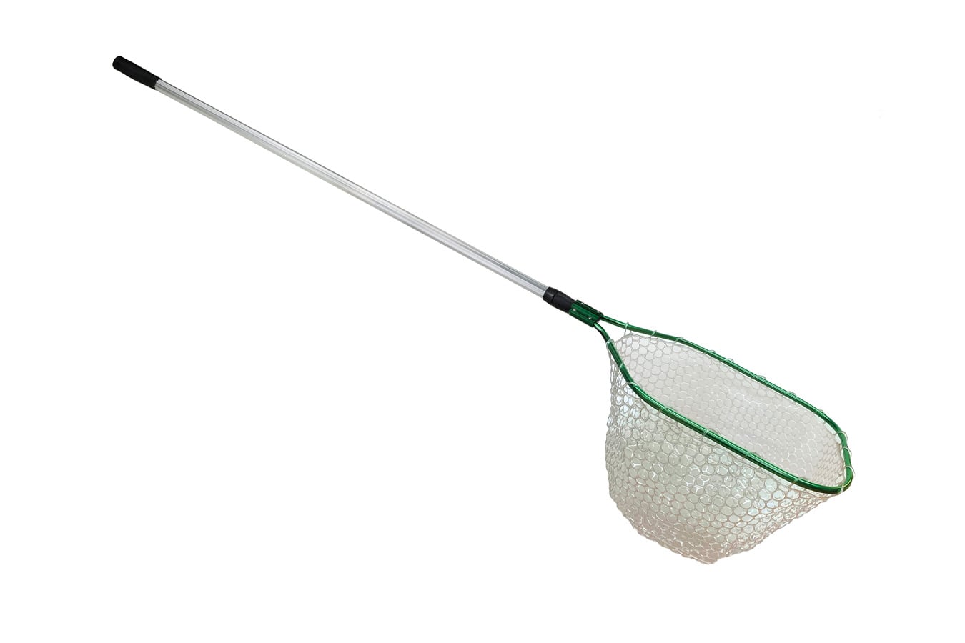 Beckman Clear Rubber Net with Extendable Handle