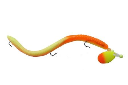WALLEYE SPIN ORANGE/TWIST