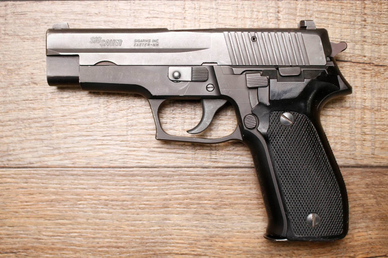 Sig Sauer P226 9mm DA/SA Police Trade-In Pistol (Made in West Germany)