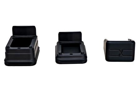 FAXON MODULAR MAG EXTENSION FOR G19, COMBO, BLACK 