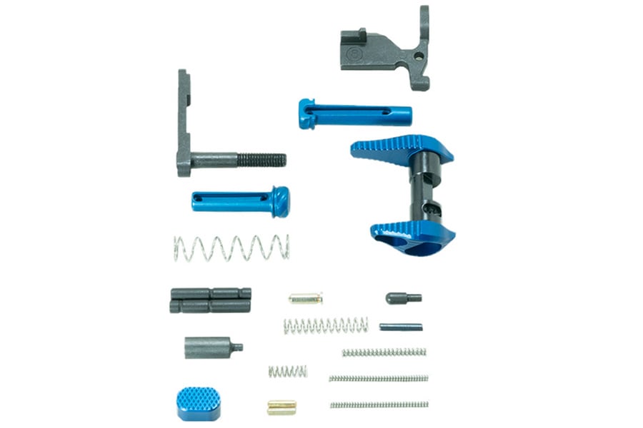 Timber Creek AR Lower Parts Kit Blue