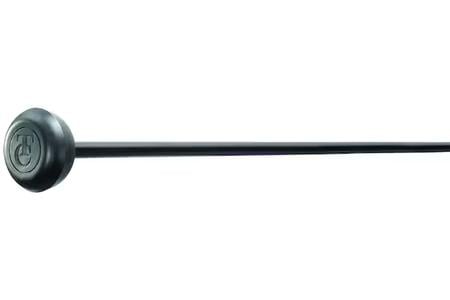 RUGGED RANGE ROD, 32IN ALUMINUM, WITH POLYMER SAVER KNOB 