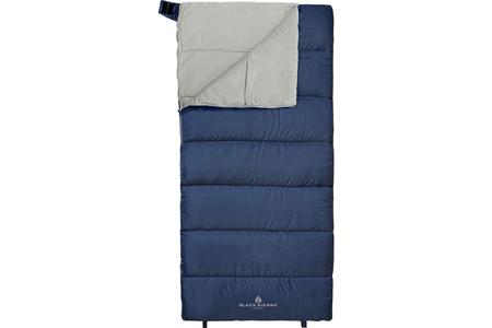 YOUTH CAMPER SLEEPING BAG 50 DEG - DENIM BLUE 