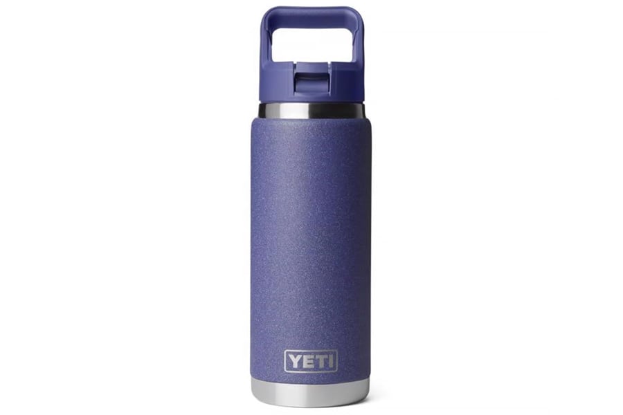 Yeti Coolers Rambler 26oz Bottle with Straw Cap Moon Dust