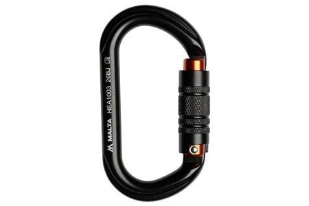 ALUMINUM SELF LOCKING CARABINER