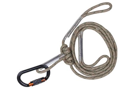 8MM TREE TETHER ROPE WITH ALUMINUM CARABINER