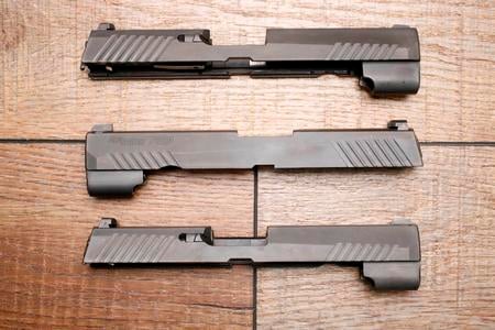 P320 9MM STRIPPED SLIDES POLICE TRADE 