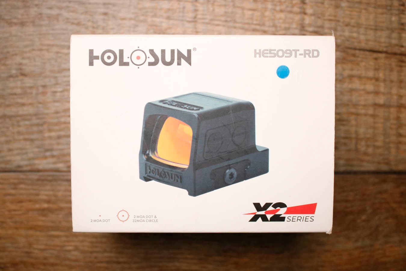 Holosun HE509T-RD X2 2 MOA Red Dot Reflex Sight (LE)