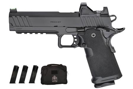SPRINGFIELD PRODIGY 2011 9MM PISTOL 5 IN BBL GREEN DOT OPTIC AOS PAC