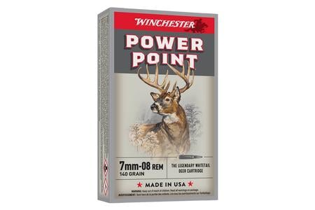 7MM-08 REM 140 GR POWER-POINT SUPER-X