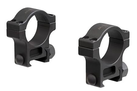 30MM RIFLESCOPE INTERMEDIATE STEEL RINGS 