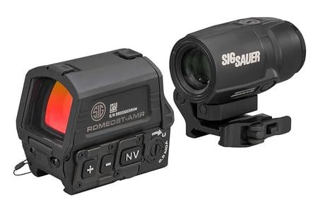 COMBO KIT, ROMEO8TAMR 1X40 FULL SIZE RED DOT, JULIET3TAMR 3X22MM MAGNIFIER