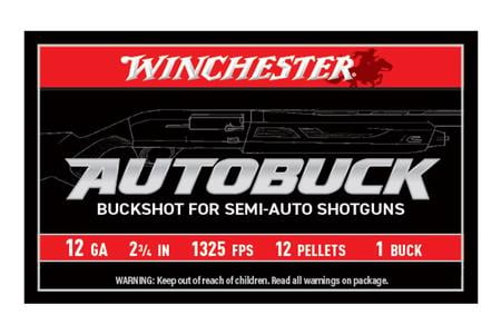 12 GA 2-3/4` BUCKSHOT 1 12 PELLETS 1325 FPS
