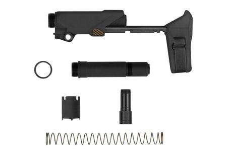 HB AR BRACE; BLACK; 9MM BUFFER/SPRING; SB LOGO 