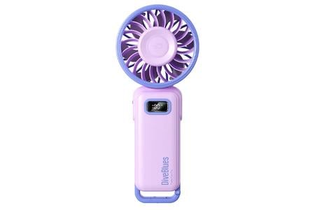 FANZY HANDHELD FAN PURPLE