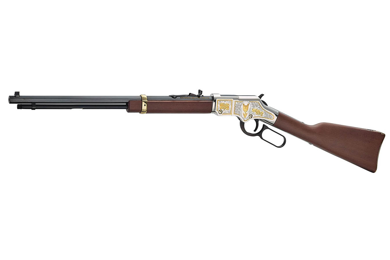Henry Eagle Scout Tribute 2nd Ed. Golden Boy 22 Caliber Lever-Action Heirloom Rifle