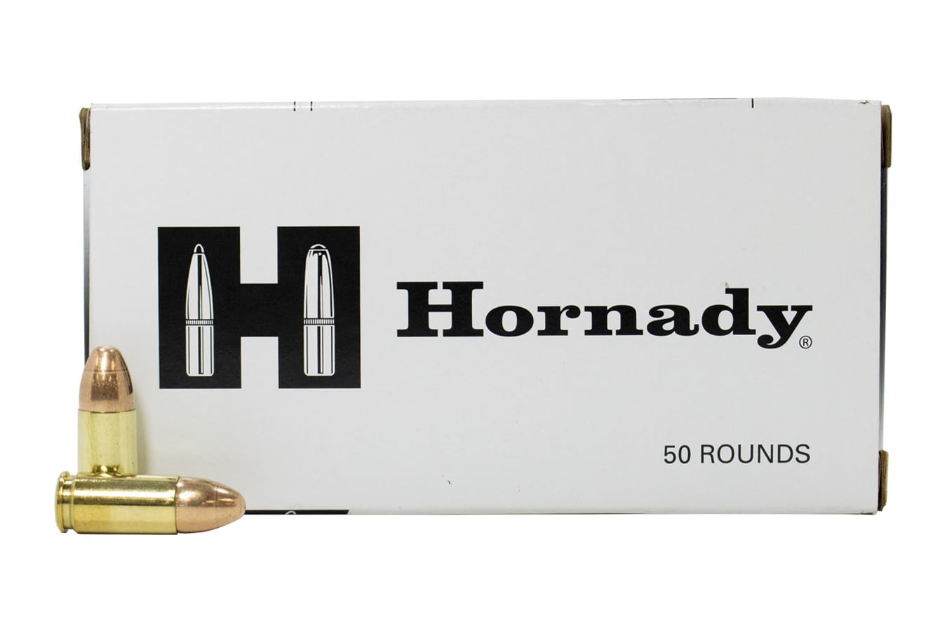 Hornady 9mm 115gr FMJ TAP Handgun Training 50/Box