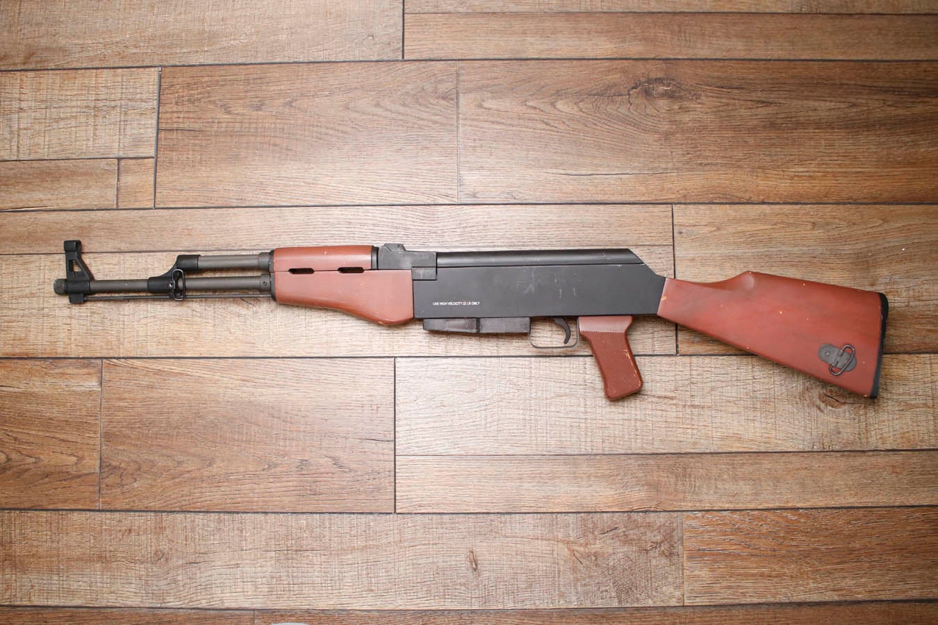 Rock Island Armory AK47/22 22LR Police Trade-In Rifle with Threaded Barrel (No Magazine)
