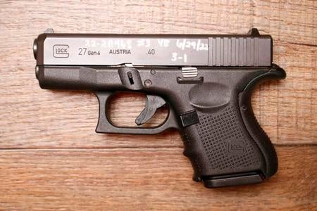 GLOCK 27 GEN4 40SW USED 